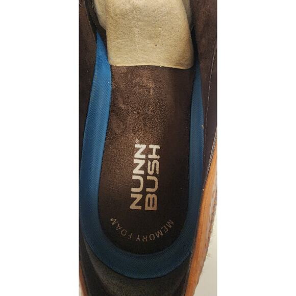 Nunn Bush Men\'s Overland Cap Toe Oxford Tan Nubuck Brown Dress Shoes Size 12M main image 6